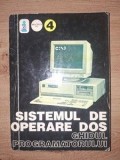 Sistemul de operare DOS: Ghidul programatorului
