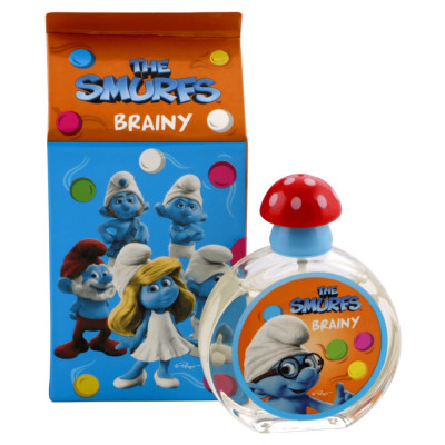 Apa de toaleta Brainy Smurfs, 50 ml, pentru baieti, Portocaliu foto