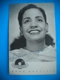 HOPCT 1461 MONA BAPTISTE -GERMANIA -ACTORI/ARTISTI-AUTOGRAF-CIRCULATA