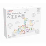 Set 100 Piese Multicolore Transparente Seria Marble Run