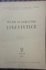 1957 Revista Studii si cercetari lingvistice Anul VIII / Nr 2 Academia RSR CVP