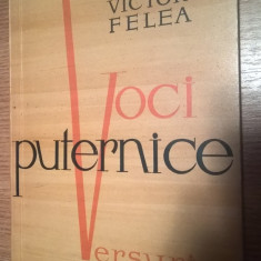 Victor Felea - Voci puternice - Versuri (Editura Tineretului, 1962)