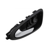 Maner interior usa fata Seat Ibiza 4 2009-2017, Stanga-Crom, pt ver. cu reglare manuala oglinzi, 6J0837113K