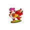 Puzzle 3D de colorat Cocoș, 8 piese, lemn