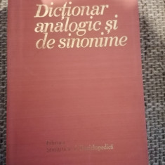 Dictionar analogic de sinonime