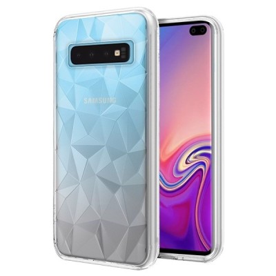 Husa SAMSUNG Galaxy S10 Plus - Luxury Prism TSS, Transparent foto