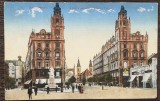 (107) CARTE POSTALA UNGARIA - BUDAPESTA - PALATUL KLOTILD - 1915