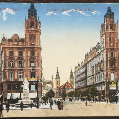 (107) CARTE POSTALA UNGARIA - BUDAPESTA - PALATUL KLOTILD - 1915