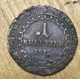 MNDSTR4 AUT AUSTROUNGARIA 1 Kreuzer 1812 S, Europa