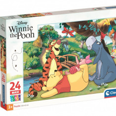 Puzzle Clementoni Maxi, Winnie The Pooh, 24 piese