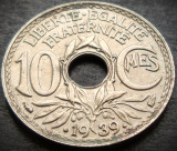 Cumpara ieftin Moneda istorica 10 CENTIMES - FRANTA, anul 1939 * cod 1813 - excelenta, Europa