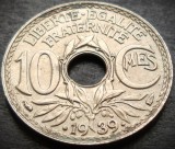 Cumpara ieftin Moneda istorica 10 CENTIMES - FRANTA, anul 1939 * cod 1813 - excelenta