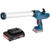 Bosch GCG 18V-600 + GBA - Pistol pentru etansare 3500 N + Acumulator Li-Ion 18 V 2 Ah