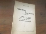 ARHIM. I. SCRIBAN, SCANTEIERI SI POTICNELI. ICOANE DIN VIATA. BUCURESTI, EDITIE INTERBELICA