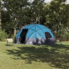 Cort de Camping albastru 475 x 475 x 235 cm Poliester
