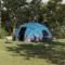 Cort de Camping albastru 475 x 475 x 235 cm Poliester