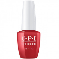 Lac de unghii semipermanent OPI Gel Color Red Hot Rio, 15ml foto