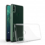 Husa Huawei compatibila cu P40 Lite E- Silicon, Transparent