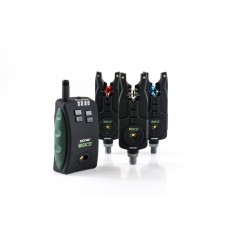 Sonik SKS Bite Alarm Set 3+1 + Bivvy Lamp