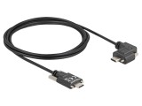 Cablu USB 2.0 DELOCK 80957 USB-C 90&deg; St&acirc;nga/Dreapta 2m