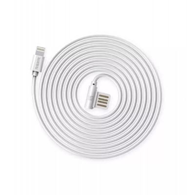 Cablu Remax Rayen iPhone RC-075 Alb 1m foto