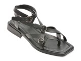 Sandale GRYXX negre, 1766009, din piele naturala