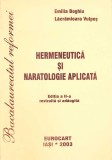 HERMENEUTICA SI NARATOLOGIE APLICATA-EMILIA BOGHIU, LACRAMIOARA VULPES-263768