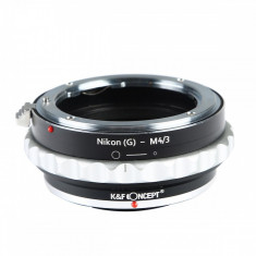 Adaptor montura K&F Concept Nikon(G)-M4/3 II de la Nikon G-Micro 4/3 (MFT) KF06.360