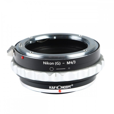 K&amp;amp;F Concept Nikon(G)-M4/3 adaptor montura Nikon G-Micro 4/3 (MFT) KF06.077 foto