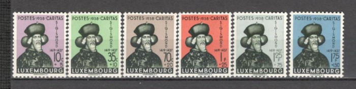 Luxemburg.1938 Sprijin ptr. copii-Contele Sigismund ML.14