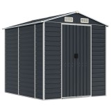 Cumpara ieftin Sopron de gradina, antracit, 191x215x198 cm, otel galvanizat