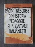 Vasile Vasile - Pagini nescrise din istoria.. O istorie a &icirc;nvăţăm&acirc;ntului muzical