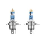 Pachet 2 Becuri Auto Halogen OSRAM Night Breaker H4, 12V, +220% Luminozitate