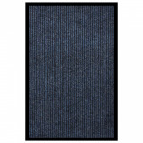 Covoras de usa, albastru, 80x120 cm, cu dungi GartenMobel Dekor, vidaXL