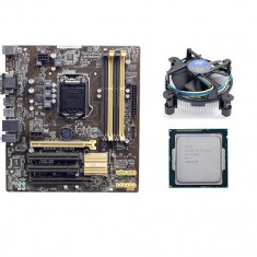 Starter KIT Procesor Intel Core i5-4590 TRAY + Placa de baza ASUS B85M-C/C/SI , Socket 1150 + Cooler Intel Stock