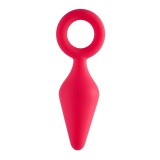 Dop Anal Soft Start Plug, Silicon, Roz, 9 cm