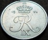 Moneda 2 ORE - DANEMARCA, anul 1971 *cod 1489 D = A.UNC, Europa