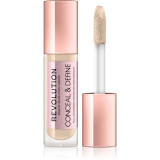 Makeup Revolution Conceal &amp; Define corector lichid culoare C0,7 4 g