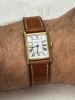 CEAS AUR 18K - A. BARTHELAY TANK (Cartier) - Mecanic - 25 x 32 mm - Unisex - 16g. - Vintage !