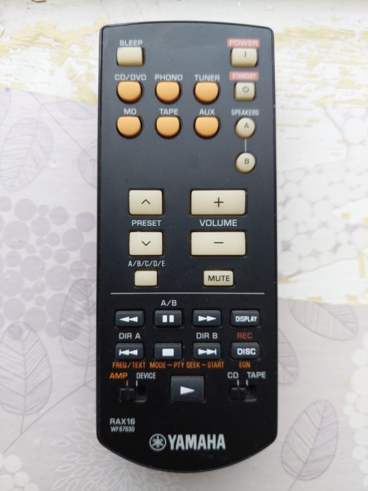 Yamaha RAX 16 Telecomanda Cod WF67630