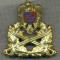 Y 1584 INSIGNA-MILITARA-EMBLEMA COIFURA- TRUPELE DE USCAT -PENTRU COLECTIONARI