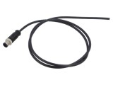 Conector M12 mufă tată drept aurit 5 PIN AMPHENOL