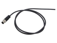 Conector M12 mufă tată drept aurit 5 PIN AMPHENOL