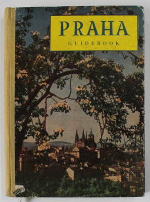 PRAHA , GUIDEBOOK , 1960 , TEXT IN LIMBA ENGLEZA foto