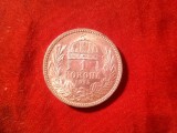 Moneda 1 koroana Ungaria 1915 argint Fr Josef cal Necirculat, Europa