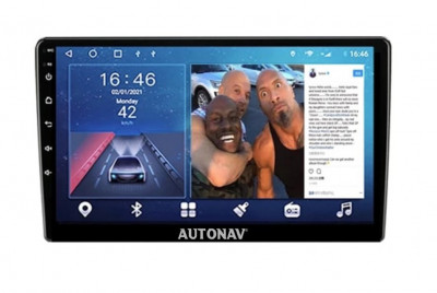 Navigatie Dacia Duster 2015-2020 AUTONAV Android GPS Dedicata, Model Classic, Memorie 64GB Stocare, 4GB DDR3 RAM, Display 9&amp;quot; Full-Touch, WiFi, 2 x USB foto