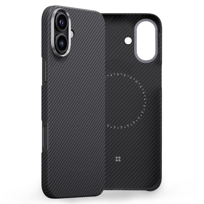 Husa iPhone 16 Plus Edizard Air MagSafe Case, negru