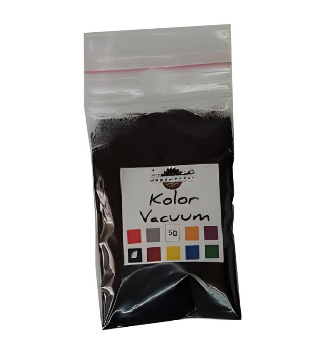 KOLOR VACUUM, Negru, plic 5 gr