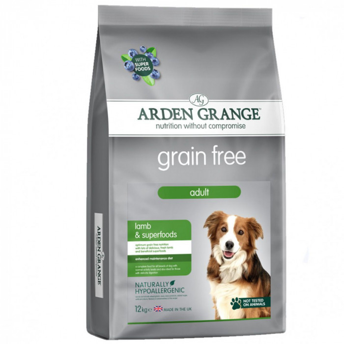 ARDEN GRANGE GF Adult Lamb &amp;amp; Superfoods 12 kg