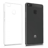 Husa pentru Huawei P9 Lite, Silicon, Transparent, 39135.03, Carcasa, Kwmobile